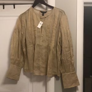 Never been worn, with tags, summer 2023 Banana Republic Styl’n Blouse